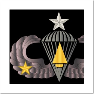 Combat Paratrooper - Combat Vet wo Txt Posters and Art